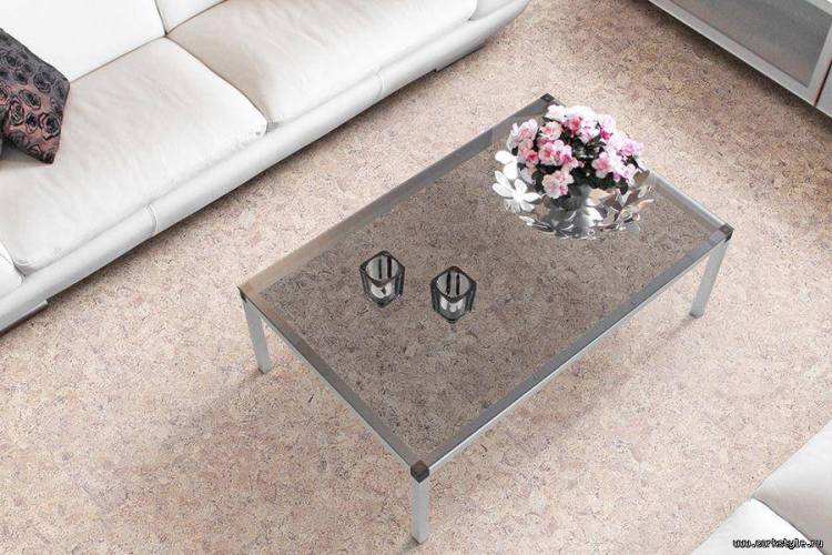 Пробковое покрытие Corkstyle Cork Wise P999 Crеme клевое 915x305x4 мм