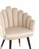 Кресло Stool Group Камелия DC-99011 HLR-04 бежевый фото 7