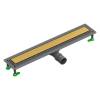 Душевой лоток Ctesi Flow Line Gold BK4024550/1 золотой, 80 см.