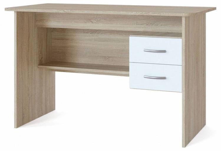 Стол письменный Сокол СПм-07.1 4680212006715, СПм071С5б6 Дуб сонома/белый