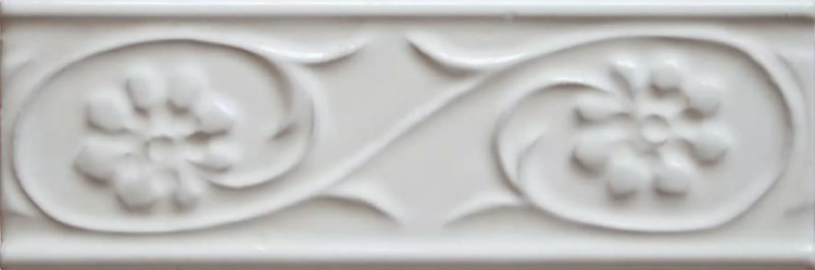 Бордюр Cevica Metro Petalos Blanco 5х15