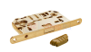 Межкомнатная защелка Morelli M1885P магнитная (под евроцилиндр) M1885P PG (Золото)