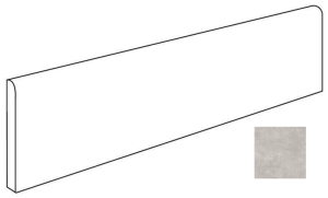 Плинтус Ava Ceramica Skyline 82119 Battiscopa Ghiaccio Nat Ret 7x100