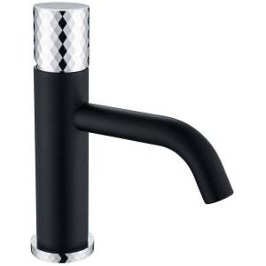Смеситель для раковины Boheme Stick 121-BCR Black Diamond Chrome