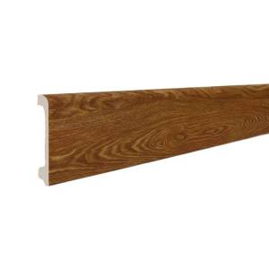 Напольный плинтус ТД Меридиан P2-132 гладкий 2400x80x15