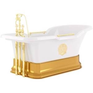 Ванна из искусственного камня Migliore Impero 25813 180x87 золото