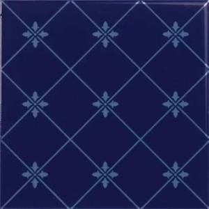 Керамическая плитка Ape Ceramica Noblesse S001223 Delis Cobalto 20x20