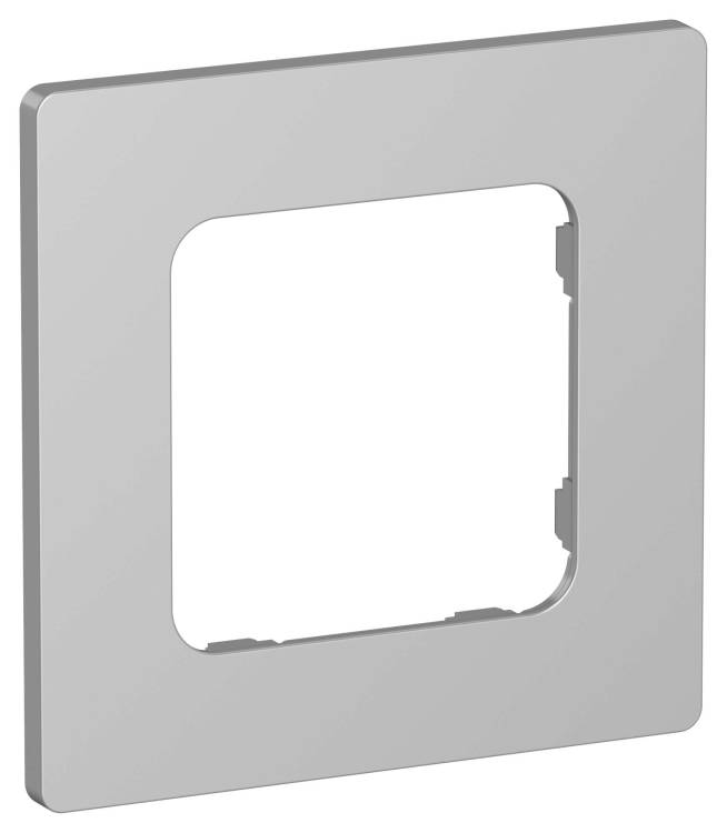 Рамка 1-постовая IEK Flite FI-M12-32-20-K47 алюминий