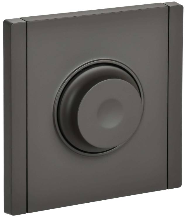 Светорегулятор поворотно-нажимной IEK Forte&Piano FP-D20-0600-K03 серый