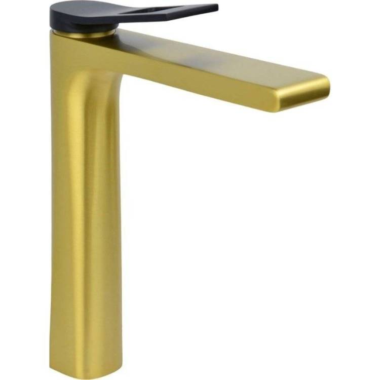 Смеситель для раковины Bronze de Luxe Element EL21GB черный, золото