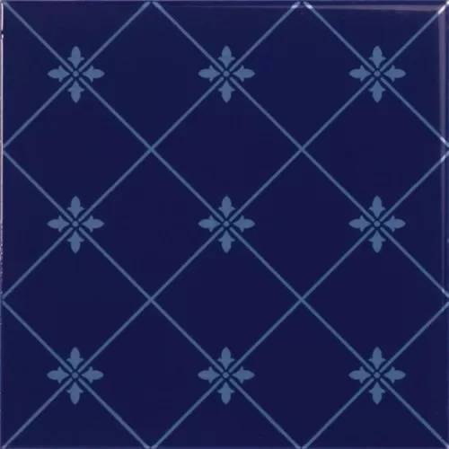 Керамическая плитка Ape Ceramica Noblesse S001223 Delis Cobalto 20x20
