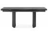Стол Woodville Монерон 621196 nero marquina, черный 180(240)x90x77 фото 2