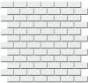 Декор Kerama Marazzi Турнон 191/001 белый матовый мозаичный 32x30