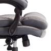 Кресло компьютерное Tetchair Chief 21618 флок, ткань, серый фото 12