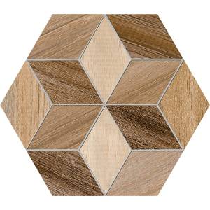 Керамогранит Vives Seine Hexagono Freret Multicolor 23x26.6