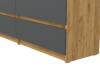 Комод Арника Денвер 00-00303824 Дуб Золотой/Графит фото 5