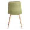 Стул Tetchair Chilly (mod. JSC-220) 24347 зеленый, натуральный, велюр фото 4