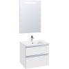 Тумба с раковиной Roca The Gap 60, 2 ящика, белый глянец фото 6