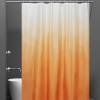 Штора для ванной Bath Plus Charme Red Rosy Down 2151/2 180x180, оранжевая
