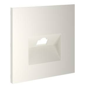 Лицевая панель для компьютерной розетки RJ-45 Voltum S70 VLS001313 хлопок