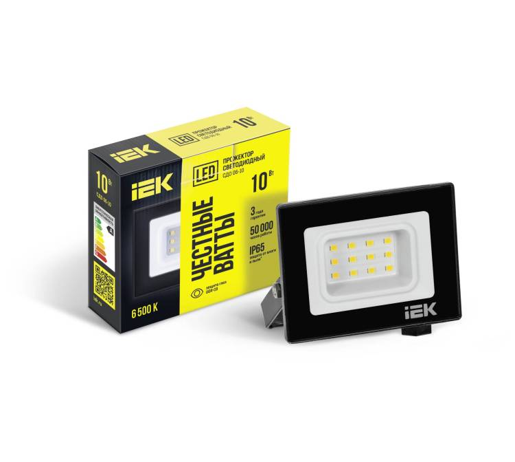 Прожектор светодиодный IEK СДО 06-10 LPDO601-10-65-K02