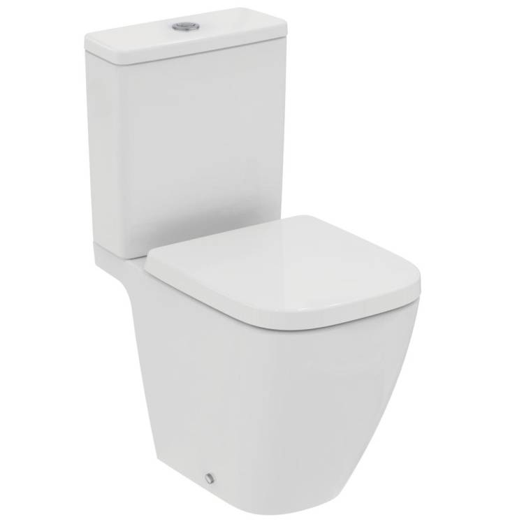 Унитаз-компакт Ideal Standard I.Life S безободковый, Euro White (Евробелый)