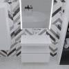 Тумба Armadi Art Flat Valessi Uno-S 80 белый глянец