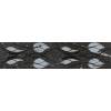 Бордюр Kerama Marazzi Тубкаль KMB3STA003BR Черный Глянцевый Обрезной 7.2x30