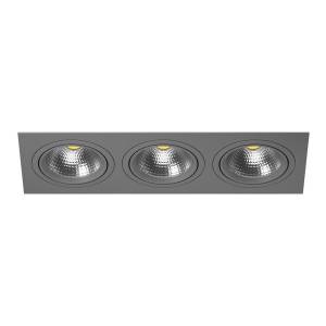 Встраиваемый светильник Lightstar Intero 111 Triple Quadro i839090909