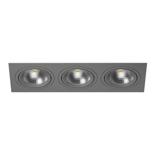 Встраиваемый светильник Lightstar Intero 111 Triple Quadro i839090909