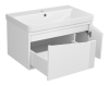 Тумба с раковиной Brevita Каскад УТ000026695 белая, 80 см фото 8