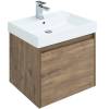 Тумба с раковиной Aquanet Nova Lite 60 дуб рустикальный, 1 ящик фото 2