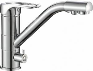 Смеситель для кухни ZorG Steel Hammer SH 321 CR