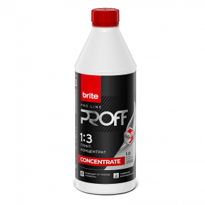 Грунт-концентрат влагозащитный 1:3 Brite Pro Line Proff Concentrate 0.9 л