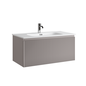 Тумба с раковиной Sancos Snob R 1.0 Doha Soft, 90x42.6