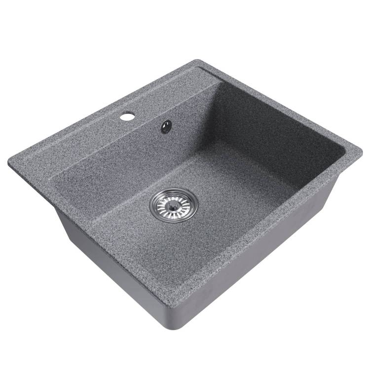 Мойка кухонная Mixline ML 551915 56x50 серый