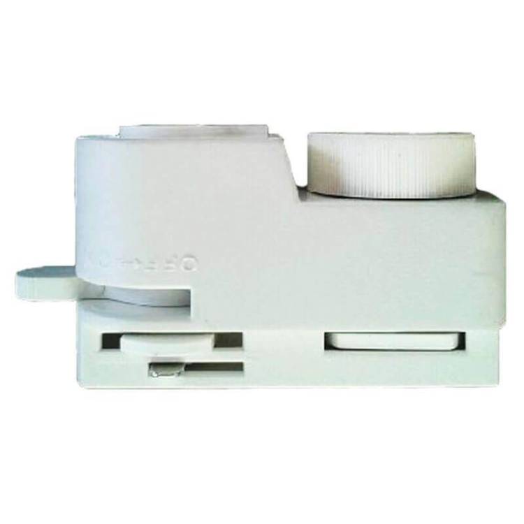 Адаптер для однофазного шинопровода Volpe UBX-Q122 G61 WHITE 1 POLYBAG