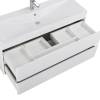 Тумба с раковиной Belbagno Albano ALBANO-1200-2C-SO-BL 120x45x50 Bianco Lucido подвесная с двумя выкатными ящиками фото 9
