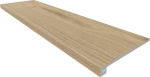Ступень Ametis by Estima Alavesa 70540 Set/Steptrade/AV02_NS/33x160/Riser/AV02_NS/14,5x160 Rusty Beige неполированная с бортиком 33x160 + Подступенок 14.5x160