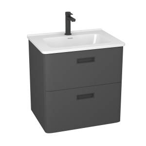 Тумба под раковину Veneciana Tuscany 60 56081 графит матовый