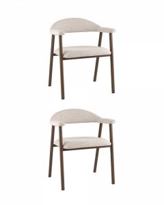 Стул обеденный Stool Group Тоуф Vida QY016-5 BOX2 ZK Бежевый 2 шт.
