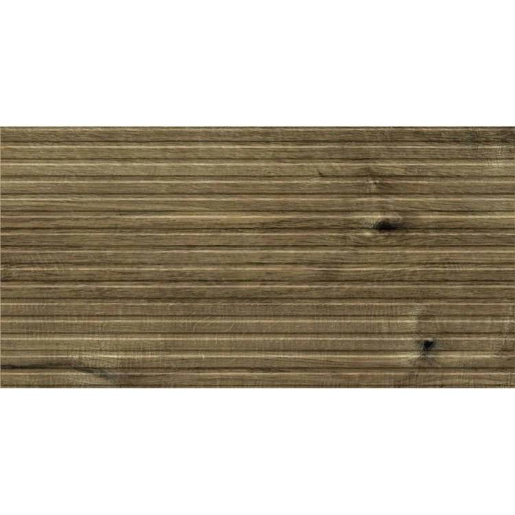 Керамическая плитка Тянь-Шань Палинур TP3652BYM Рельеф коричневый матовый 30x60