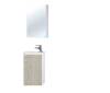 Тумба с раковиной Bellezza Комо 40 L/R Бежевый фото 3