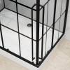 Душевая кабина Niagara Standart ST120/80/15QL/KL/BKT 1200х800х2150, профиль черный матовый, левая, 3 места фото 6
