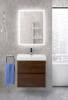 Тумба под раковину Belbagno Neon NEON-600-2C-SO-RS 57.2x34.6x55 Rovere Scuro подвесная с двумя выкатными ящиками, с доводчиками фото 5