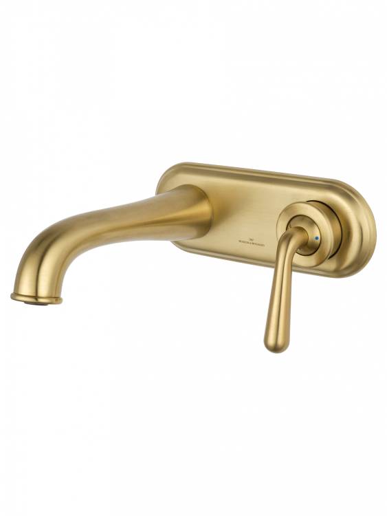 Смеситель для раковины Wonzon & Woghand WW-88869008-BG встраиваемый, брашированное золото