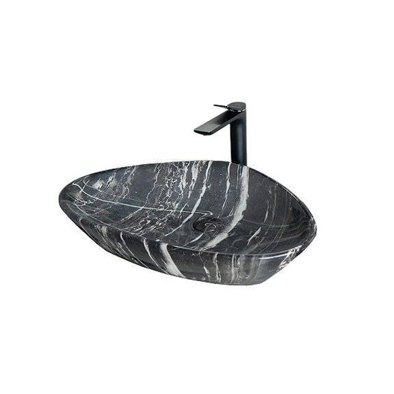 Раковина Gid Creativo 54427 Mnc206 60 см, под камень, глянцевая