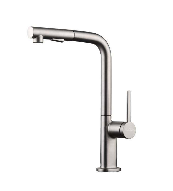 Смеситель для кухни Paulmark Neo Ne214419-BS брашированная сталь