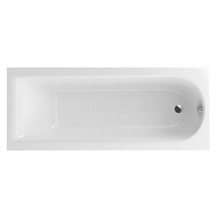 Акриловая ванна Excellent Aurum Slim WAEX.AUR18WHS 180x80, без каркаса