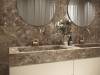 Керамогранит Ape Ceramica Imperial Brown A044908 3D Honed Rect 120x280 фото 4